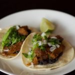 spicy seitan skillet tacos