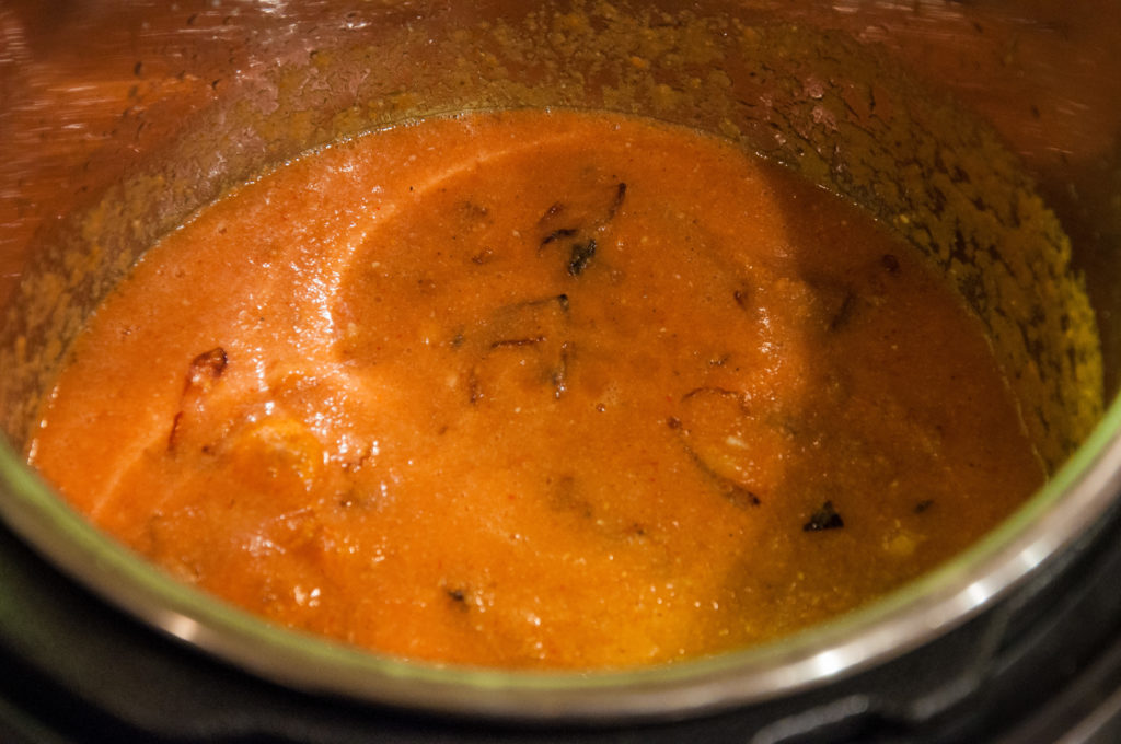 rajma recipe cooking pot