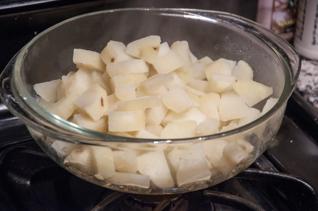 aloo methi recipe cooked potatoes