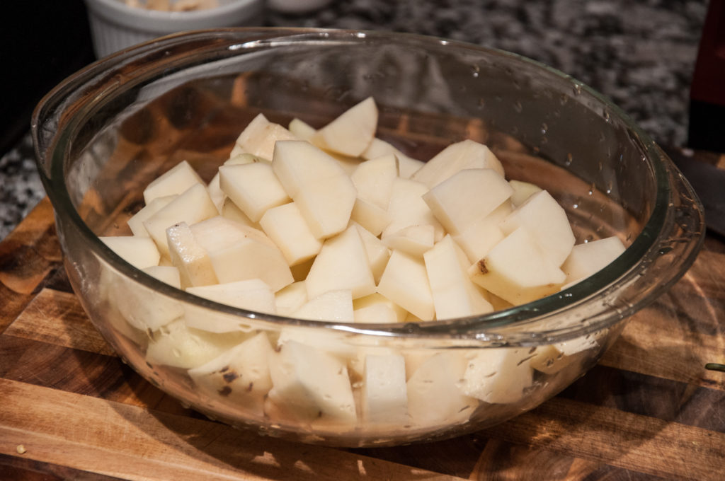aloo methi recipe raw potatoes