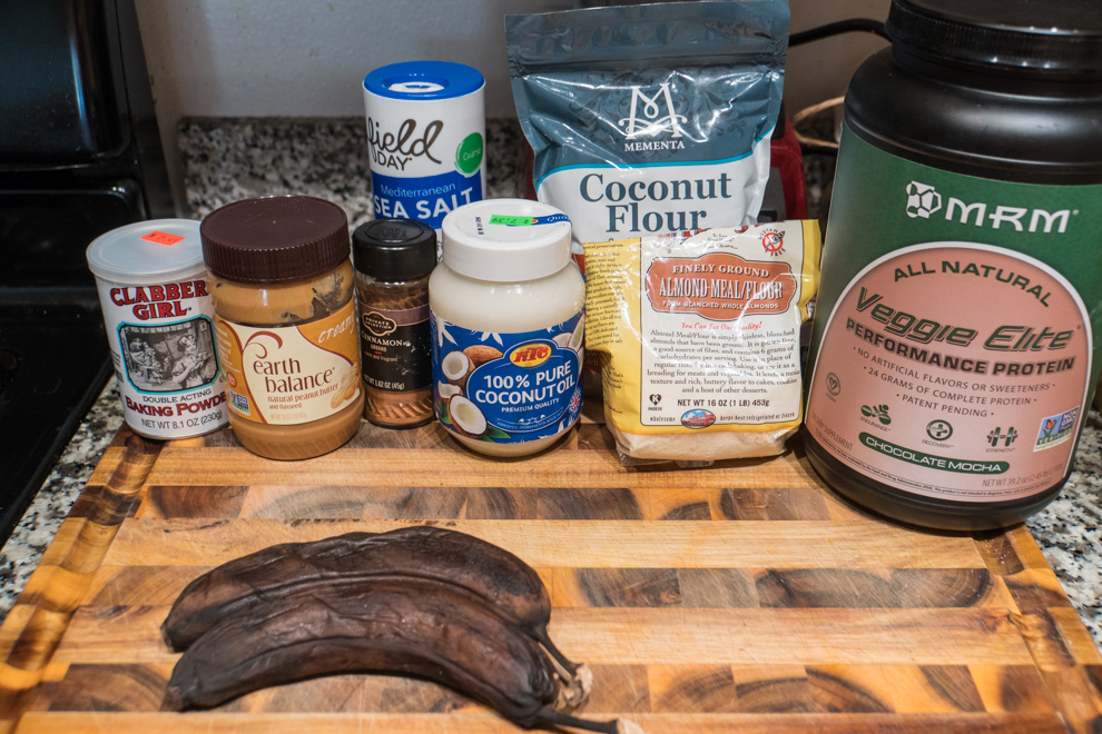 Chocolate Protein Cookies - Ingredients