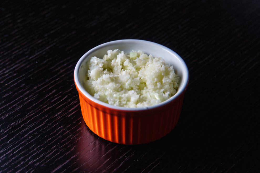 Easy Cauliflower Rice - cooked